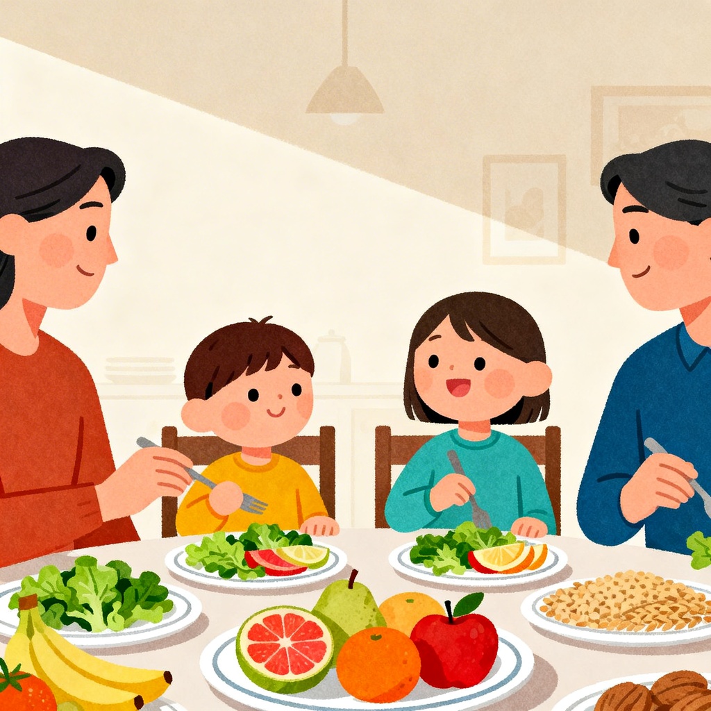 Jak wprowadzić zdrowe nawyki żywieniowe w rodzinie